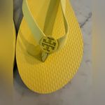Tory Burch New Mini Minnie Flip Flop - Firefly Yellow Size 6 Photo 1