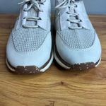 OTBT Speed Sneakers Mist Womens Size 9 Gray Suede Knit Lace Up Low Top NEW Photo 3