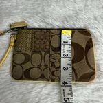 Coach Signature Brown Wristlet Photo 7