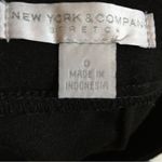 NY & CO GOLD FLAT STUDDED SLIT BACK, HIGH WAIST PENCIL SKIRT Black Size 0 Photo 3