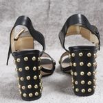 Michael Kors Edgy  Studded “Linden” Block Heel Sandals Sz 8 Photo 6