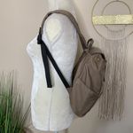 tutilo new york • nylon backpack adjustable straps Tan Photo 1