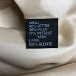 Carmen Marc Valvo  Brocade Dress Cream Gold Photo 10