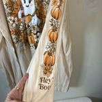 Simply Southern  Halloween Cream Long‎ Sleeve Tee Size XL Photo 4