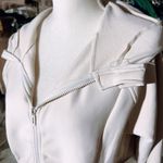 ACTIVE DOMINO FASHION wicking flat seams four ways stretch soft comfy hooded NWT White Size L Photo 6