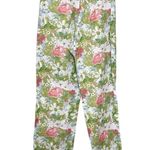 Reformation Pinegrove Linen Pants Women’s Size 2 Floral Print High Rise Cropped Photo 1