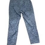 J.Jill  Soft Blue Paisley Print Ankle Pants Photo 2