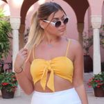 MOVING SALE White Round Retro Sunglasses Photo 2