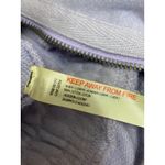 Free People NEW Purple Hooded Zip Up Long Sleeve Joggers Romper Jumpsuit Size M Photo 4