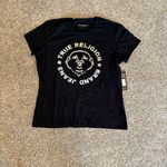 True Religion NWT Ombre Crystal Buddha Black T-Shirt | Size: XL Photo 1