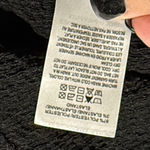 Lucky Brand  jet black short sleeve textured top rounded square neck medium NWT Photo 8