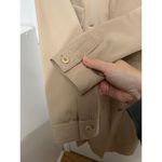 Harvé Benard Harve Benard vintage 100% wool button tan dress‎ size 8 Photo 4