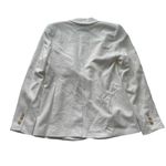 Loft Ann Taylor Suit Jacket Blazer White Size 6 NWT Texture crinkle Office Photo 8