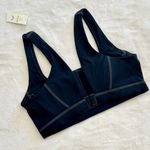 Aerie NWT Offline by Black with Gray Stitching Goals Padded Sports Bra - Size: S Photo 6