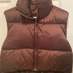 Amazon Brown Puffer Vest Photo 0