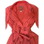 Michael by Michael Kors Orange/Coral Trench Rain Lightweight Coat Sz.Medium GUC Orange Photo 13