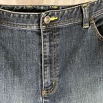 Talbots Women's Blue Denim Capri Jeans Size 18 Cuff Crop Stretch Casual Photo 1