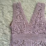 Bardot  Dress Morgan Front Slit Lace Cocktail V-neck Sheath Sleeveless Sz XS Photo 6