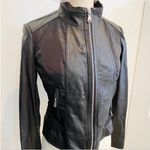 JUNE Moto genuine leather jacket NEW Black Size XS Photo 3