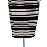 Soma Divine Terry Short Sleeve Hooded Tunic Live Lounge Wear size XL Striped Black Photo 7