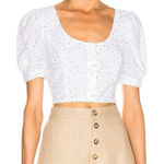 STAUD  Tibou Top in Buttercup Size 10 Photo 0