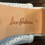 Sam Edelman  Gray Peep toe chunky heel strappy shoes size 10 Photo 2