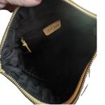 Elliott Lucca Pebbled Leather Buttery mustard color Crossbody Handbag. Yellow Photo 5