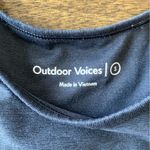 Outdoor Voices  Athena Crop Top – Navy, Size S (Excellent) Photo 1