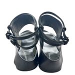 Alexander Wang  Alec Ankle Cuff Black Leather flat sandals 39.5 US 8.5 Photo 3