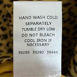 Sugar Lips Women’s  Tiered Long Sleeve Cheetah Print Mini Dress Size Small Photo 7