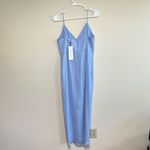 Shona joy Draped Cocktail Dress Cornflower 10 NEW Photo 5