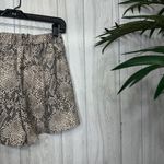 Aritzia Babaton Conan Pull On Shorts Snakeskin Snake Print size 2 Photo 6