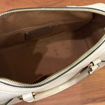 Coach 79946 Rowan Crossgrain Leather Satchel Shoulder Crossbody Bag Chalk / Gold Photo 4