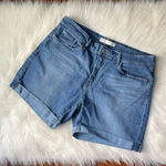 Levi's Cuffed Jean shorts Mid-Rise Shorts Medium Wash Photo 0