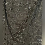 Sue Wong  Nocturne beaded sequin little black dress cocktail mesh NO TAGS vintage Photo 6