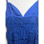 Guess Brand New  Women's Size 4 Blue Solstice Lace Mini Dress Photo 10