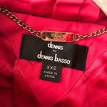 Dennis Basso Water Resistant Anorak Jacket Pockets Collar Pink Size XXS Photo 2