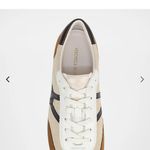 Veronica Beard NWOT Riviera Mixed Leather Slim Trainer Sneakers size 9.5 Photo 4