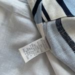 J.O.A. White Striped Wrap Skirt Photo 7