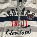 cleveland indians | hoodie sweatshirt Gray Size L Photo 2