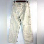 S.O.N.G. 13 31 90s Boyfriend Cargo Jeans in Light Beige Photo 1