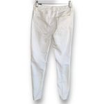 Free People  Jeans Skinny Distressed White Denim Midrise Cropped Photo 5