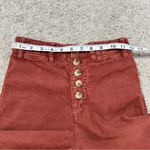 Marine layer  Women’s Bridget Corduroy Pants Crop High Rise Button Fly Wide Leg 0 Photo 12
