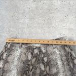 Song Of Style Amora Snake Python‎ Print Vegan Leather Vinyl Shorts Sz L Revolve Gray Size L Photo 7