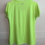 Under Armour  Neon Yellow V-Neck Short Sleeve Shirt Photo 1