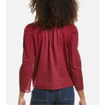 St Roche NWT Poppy Top in Berry & Ivory Size 0 Red Photo 1