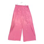 ZARA  • Pink Wide Leg • High Waist • Satin Effect Pants • Size XXL Photo 3