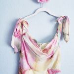 Baltic Born Yellow Floral Allegra Off Shoulder Maxi Dress Photo 3