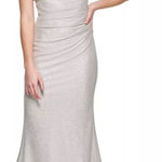 Eliza J  womens one shoulder side tucked gown 6  Photo 0