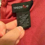 Teeze Me NWT Sleeveless Modest Asymmetrical Drape Skirt Career  dress Photo 5